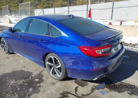 2022 Honda Accord Sport z USA, uszkodzony, nr VIN 1HGCV1F30NA036229